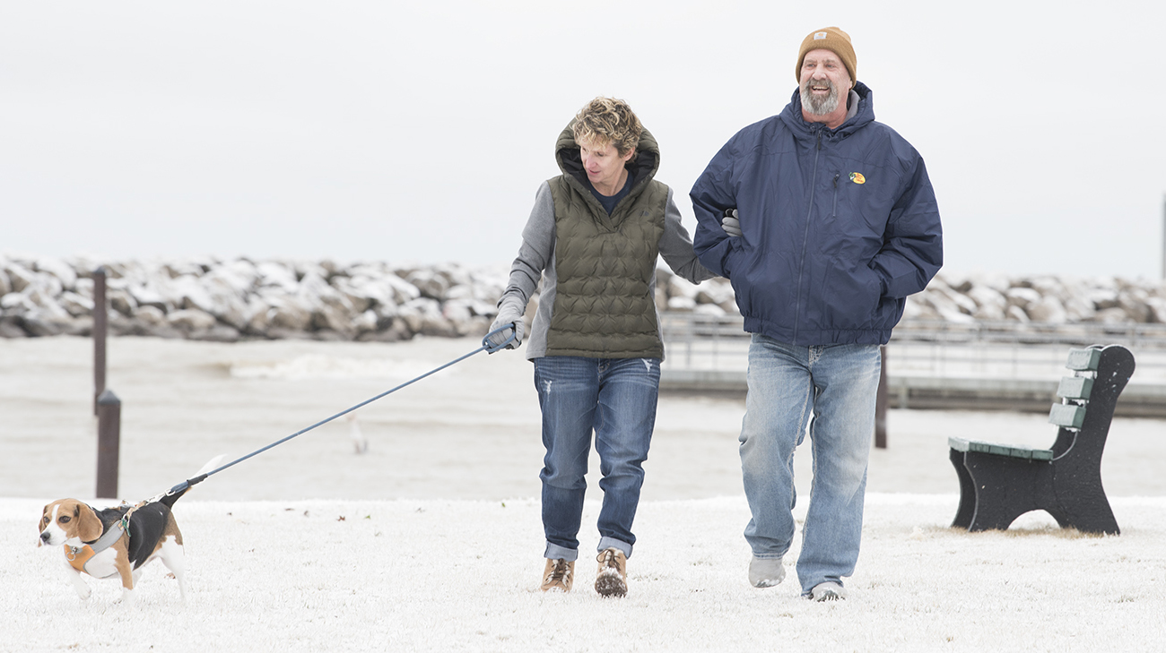 Rick and his wife Mary Ann live in Perry, Ohio. (Courtesy: Cleveland Clinic)