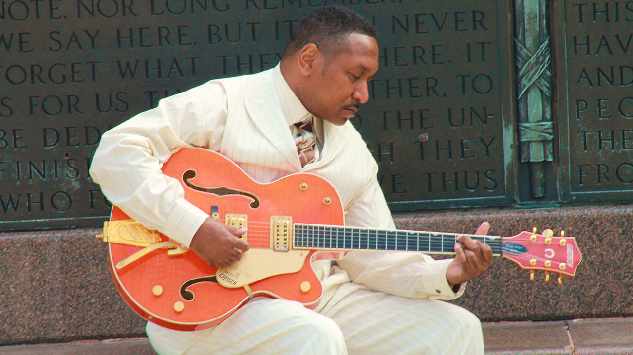 One of Tim's favorite pasttimes is playing the guitar. 