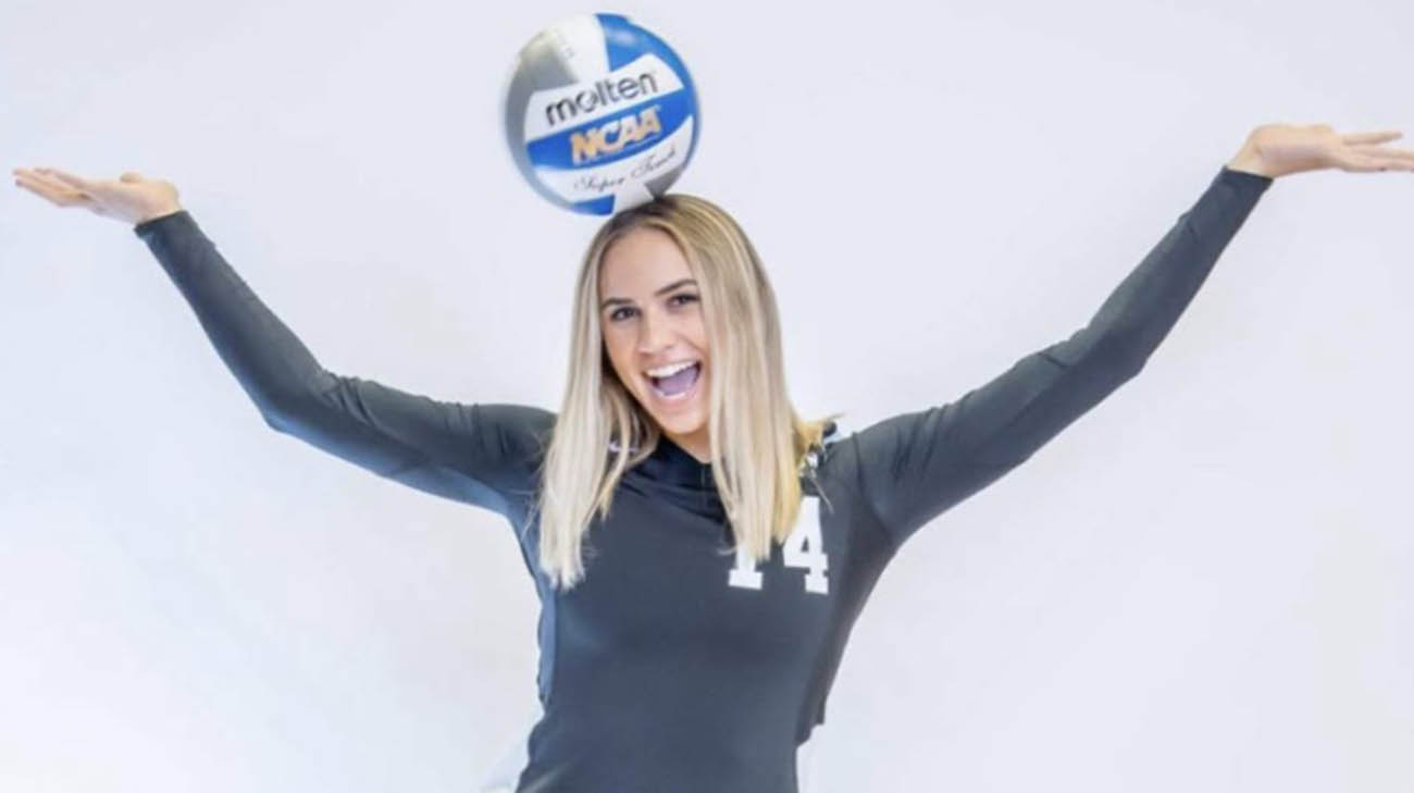 Marissa wasn't able to return to volleyball because of long-haul COVID-19 and POTS. 