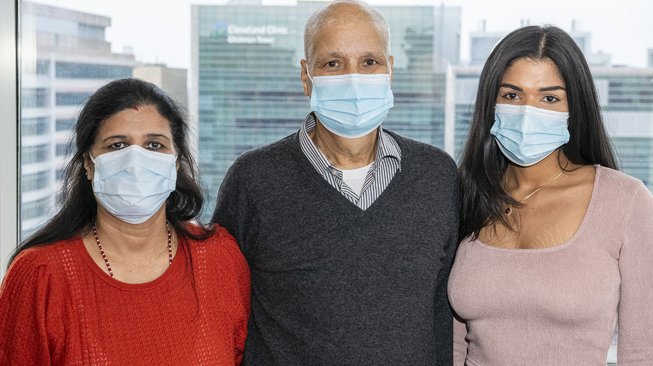 The Paudyal family — Sabitra, Guna and Astha — never gave up. They couldn't be more thankful for Cleveland Clinic.