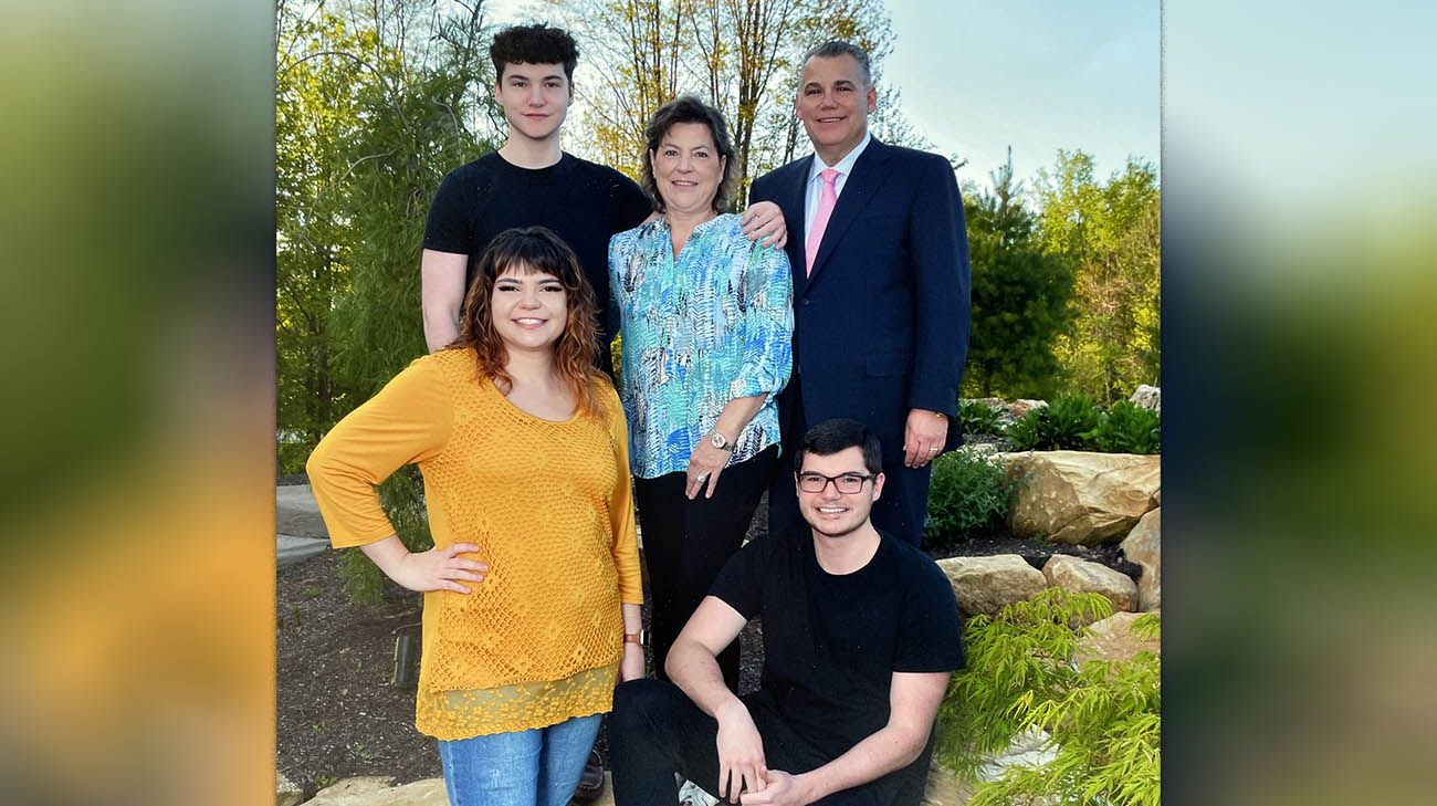 BIll Cosgrove and his family. 