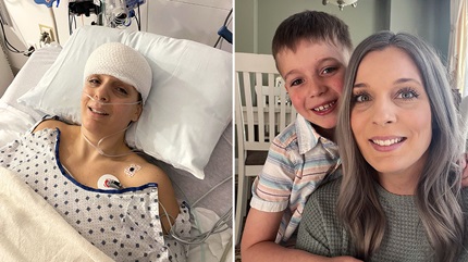 Jessica Scheeser is back to enjoying her normal family life after surgery to remove a brain tumor. (Courtesy: Jessica Scheeser)