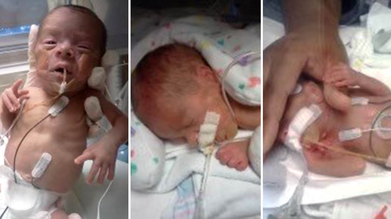 Quentin spent 98 days in the NICU at Cleveland Clinic Hillcrest Hospital. 