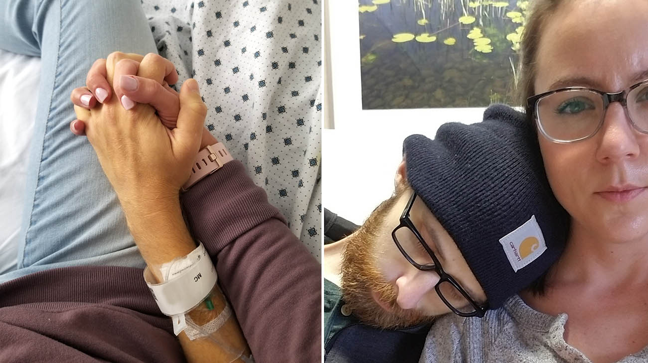 Rachel has been Andy's number support throughout his cancer and transplant journey.