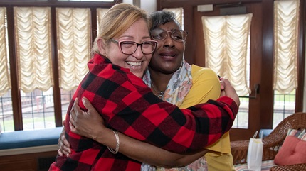 Maria and Monica say they now have a lifelong bond after undergoing their liver transplants. 