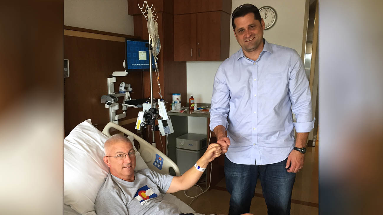 Craig received treatment at Cleveland Clinic Cancer Center for a rare type of lymphoma. 