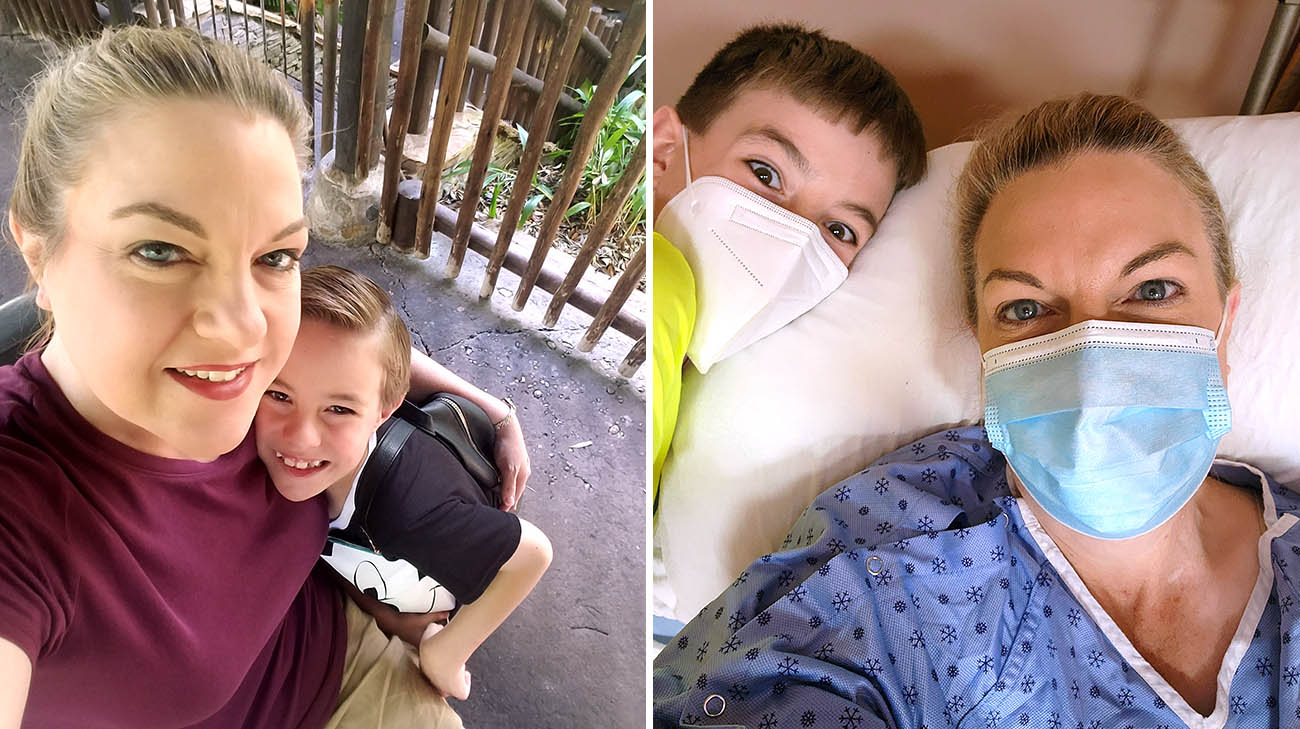 Tylor has been his mother's caregiver since she was diagnosed with MS in 2018. 