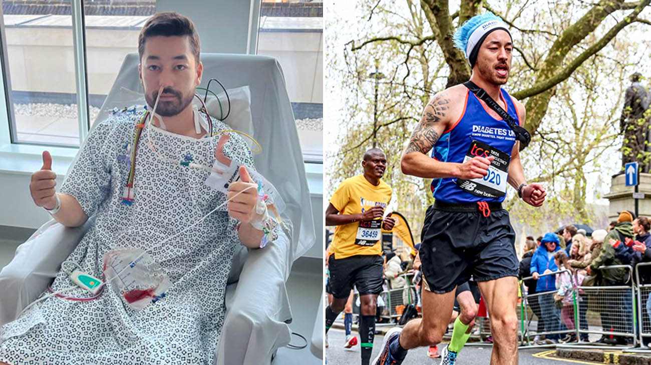 Freddie participated in the 2023 London Marathon on behalf of Diabetes UK because he experienced some of the debilitating effects of irregular blood sugar levels.