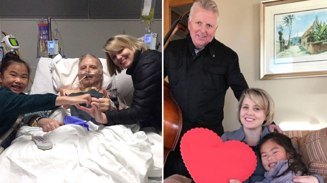 Geoff is happy to be back with his family after undergoing double-lung and dual kidney transplants at Cleveland Clinic. 