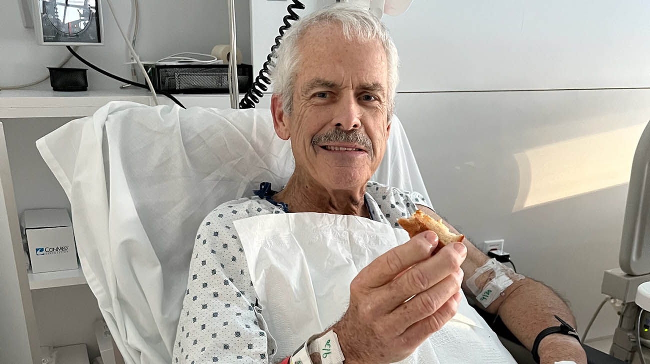 Mike's care team approved him to receive a left ventricular assistance device (LVAD).