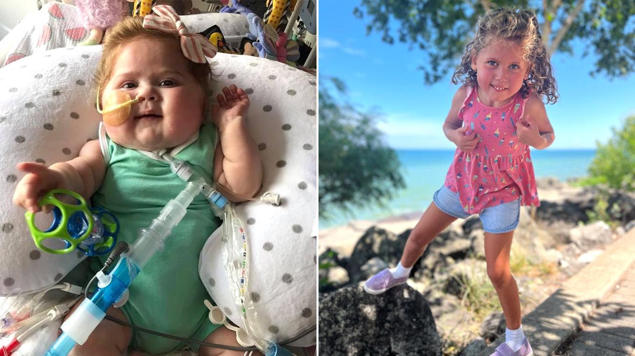 Girl Born With Rare Heart Defect Achieves New Milestones After Heart ...