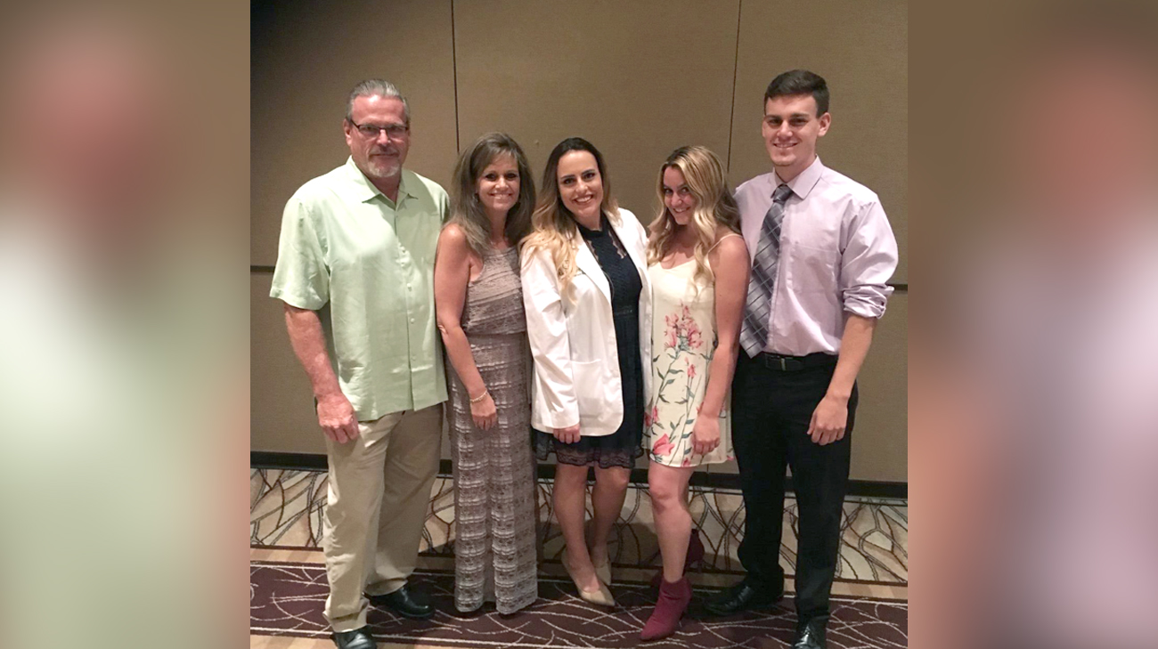Dan at his daughter's graduation.
