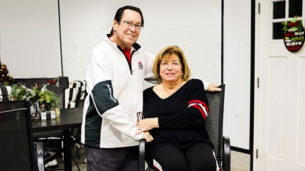 Deborah Persinger and her husband, Steve