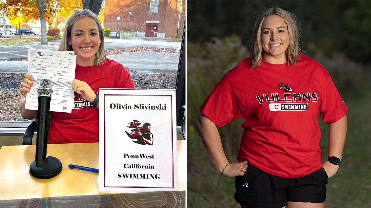 Liv recently accepted an offer to swim collegiately at PennWest California, a Pennsylvania college where she plans to major in health studies and then pursue a career in physical therapy.