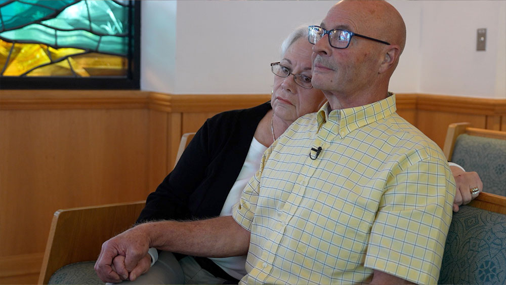 Kurt and his wife sitting