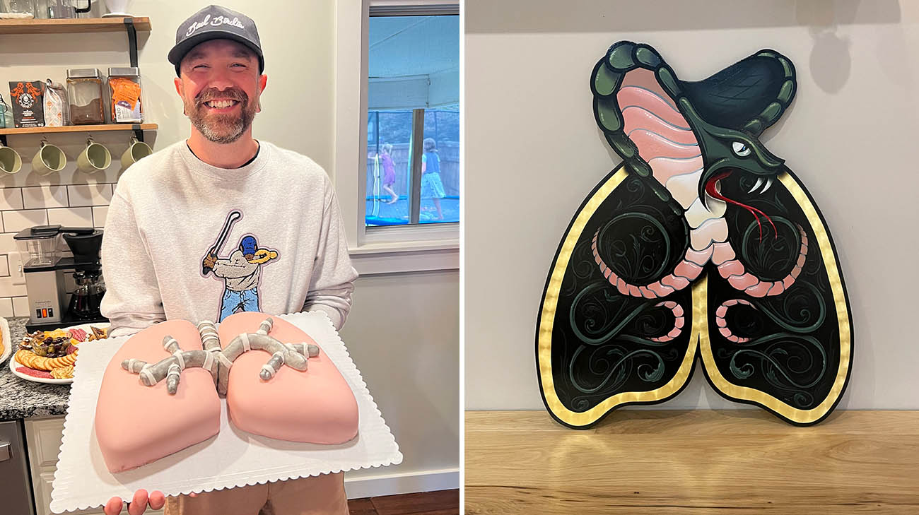 Joe is grateful for life after receiving a double lung transplant.