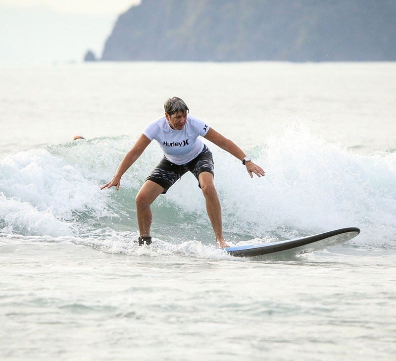 Lorraine Powers Surfing