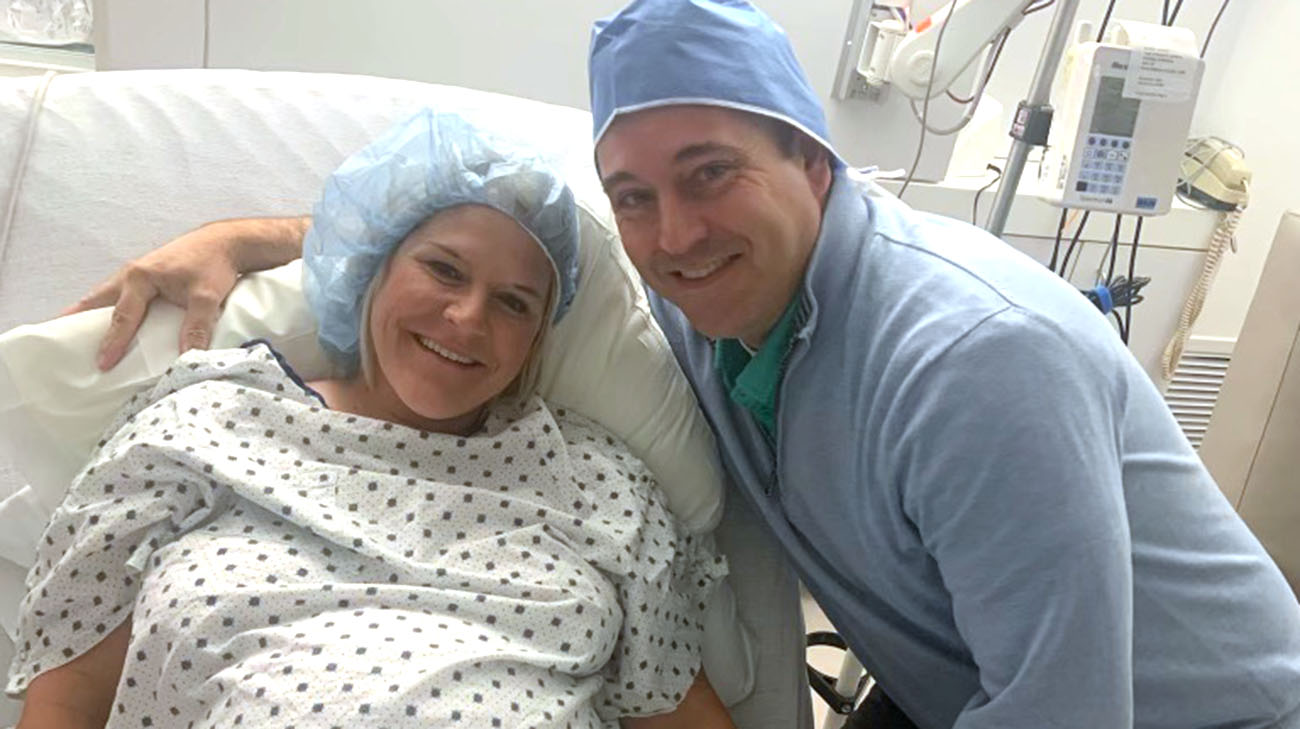 At 19 weeks gestation, about five months prior to her delivery date, an imaging test revealed Jaclyn’s unborn baby, Lucy, had developed a serious congenital heart disease.
