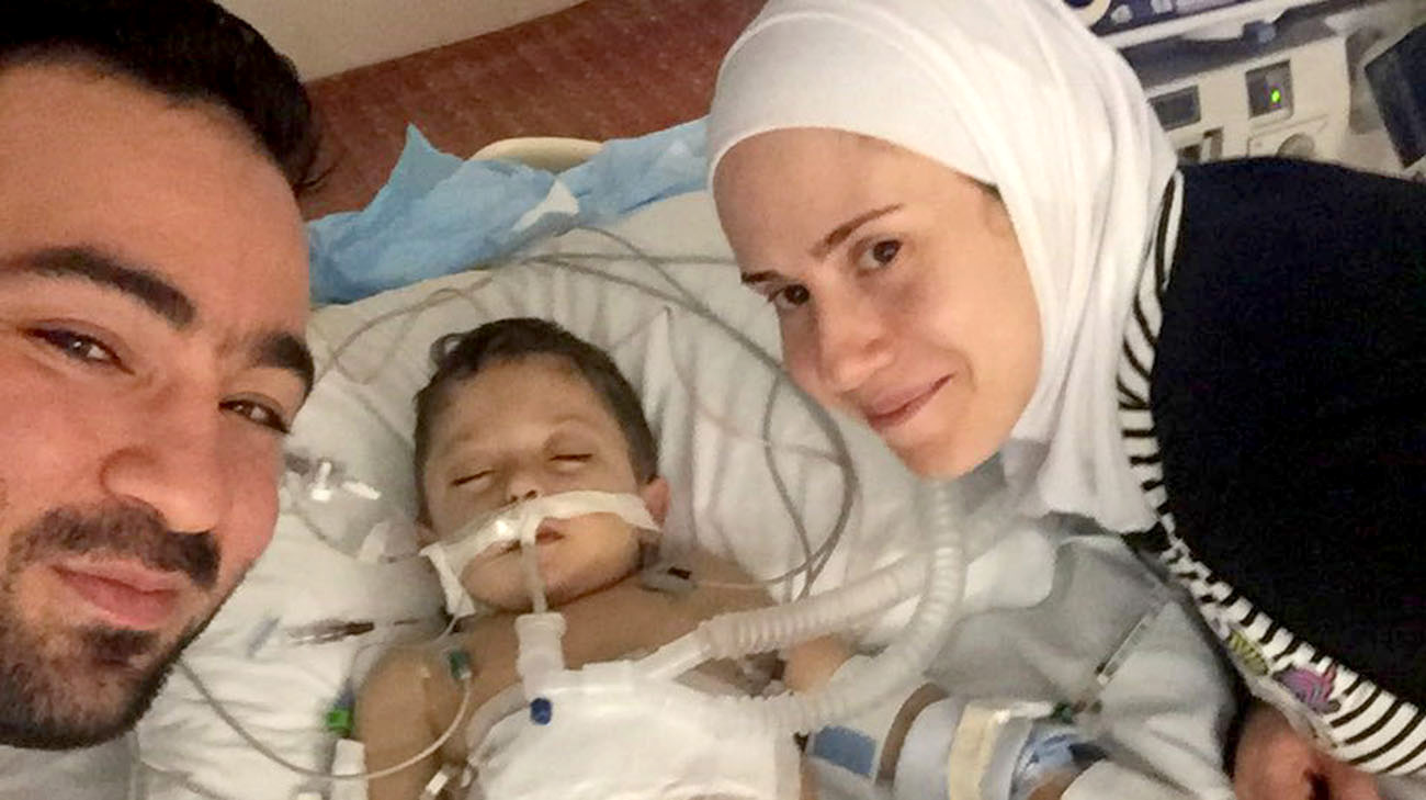 Ahamad in hospital