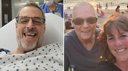 Mike continues to have a quality life despite a challenging journey with sarcoma. 