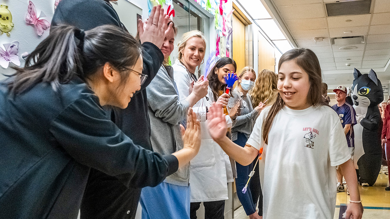 Ava when she was discharged