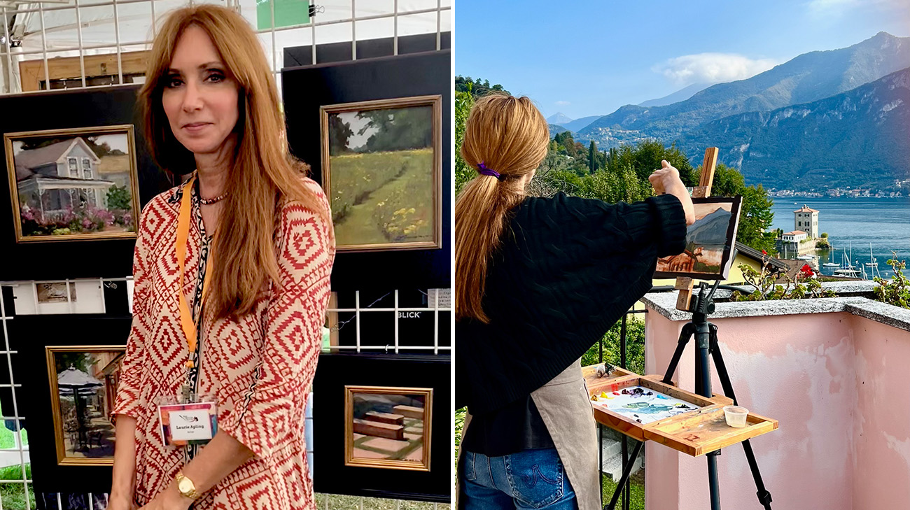 After undergoing an innovative heart surgery at Cleveland Clinic, Laurie has been able to more quickly get back to her active lifestyle as a painter.