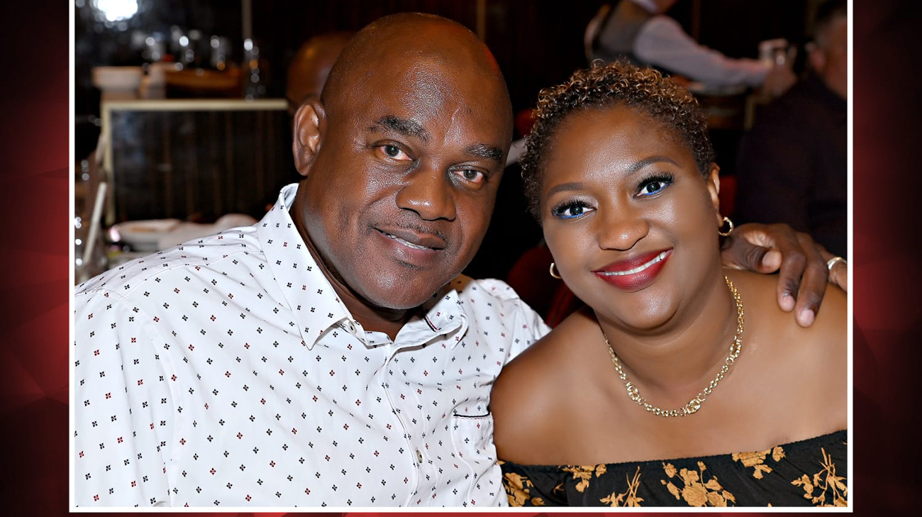 Sian and her husband