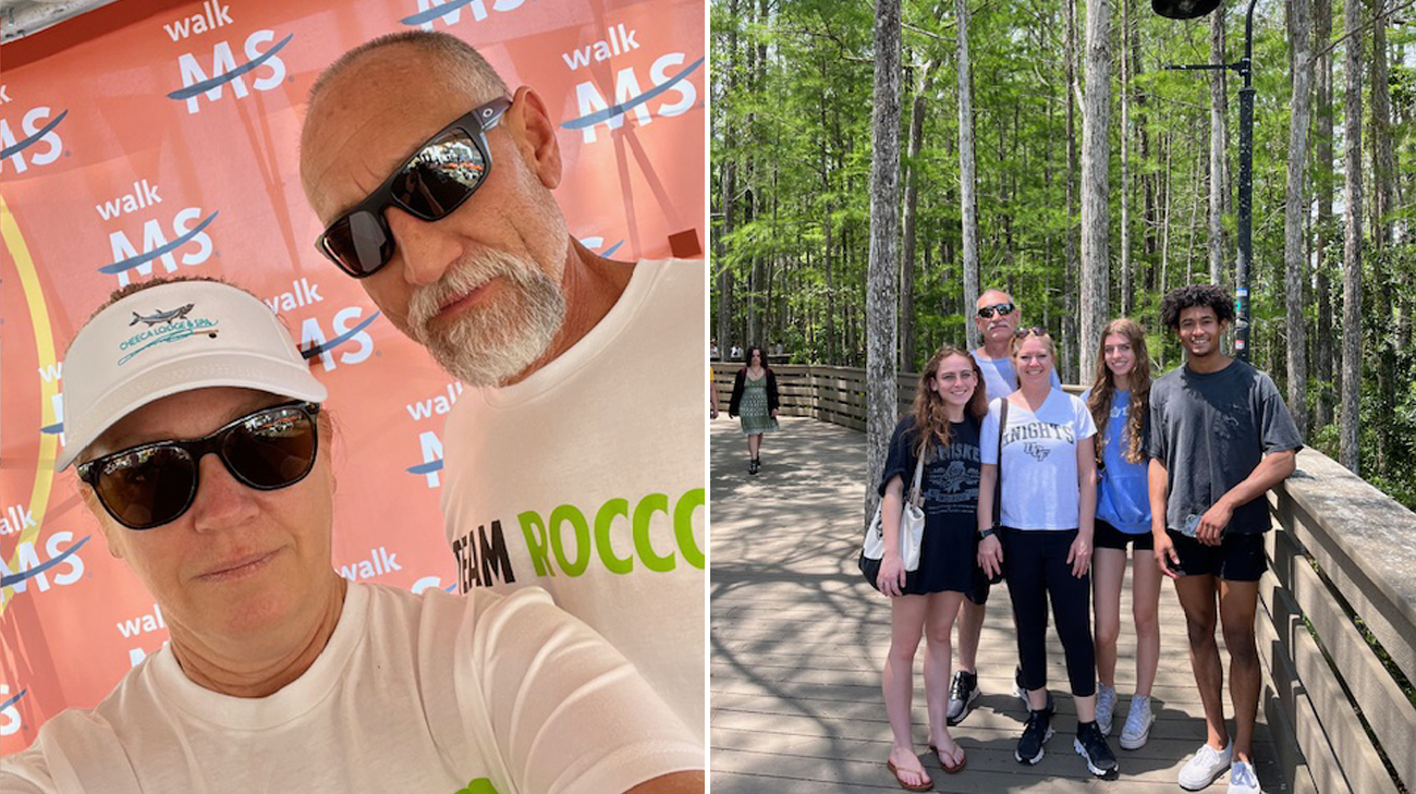 John Murray with family