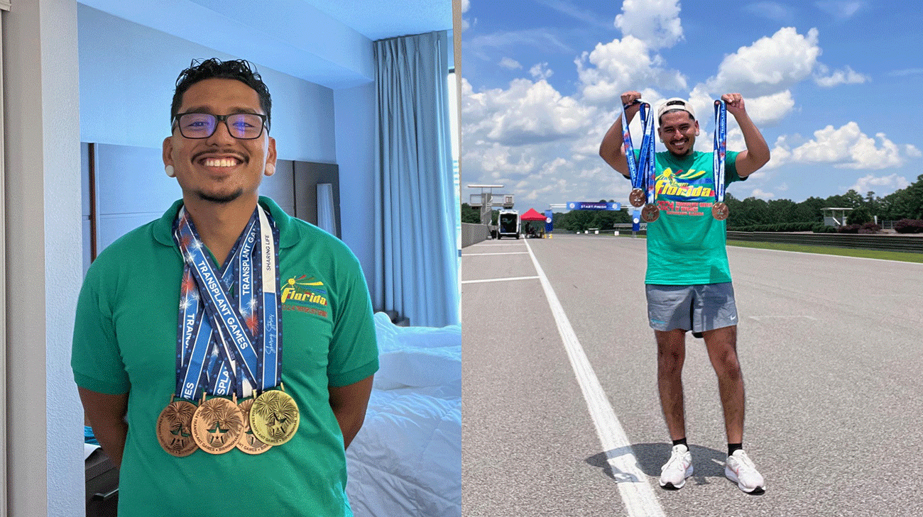 Transplant is not the end of the story. For Rey, it was the beginning.