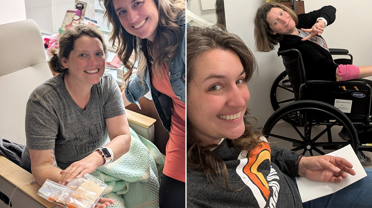 Grace in hospital for CAR T Cell therapy