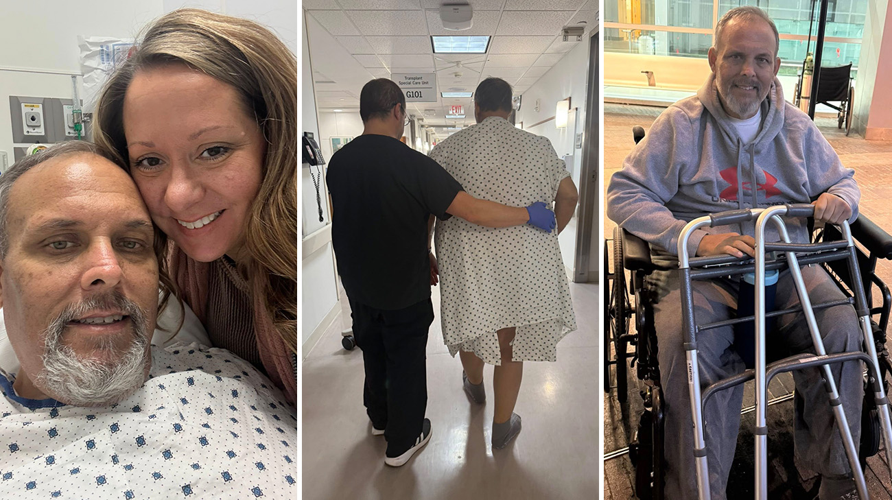 Danny was among the first patients at Cleveland Clinic to undergo a fully robotic liver transplant. 