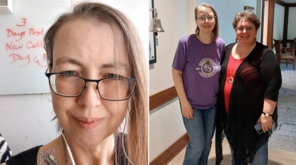 Tanya was diagnosed with systemic light-chain (AL) amyloidosis, a rare disease in which abnormal proteins build up in organs and tissues, including the heart.