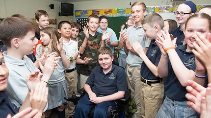 Eight Year Old Battles Muscular Dystrophy and Inspires Others | Cleveland Clinic