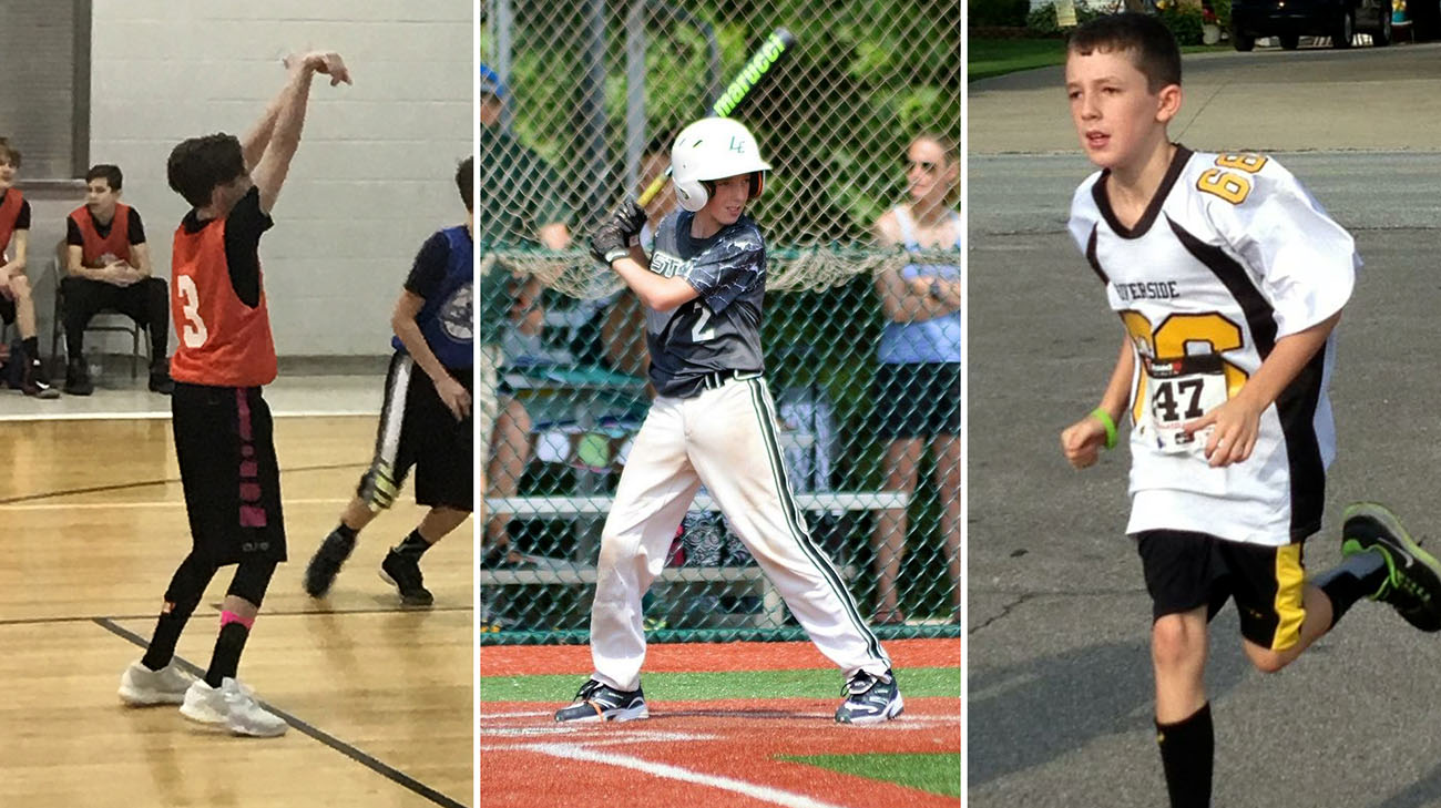 Jack has always loved being a multi-sport athlete. (Courtesy: Jacque Sparent)