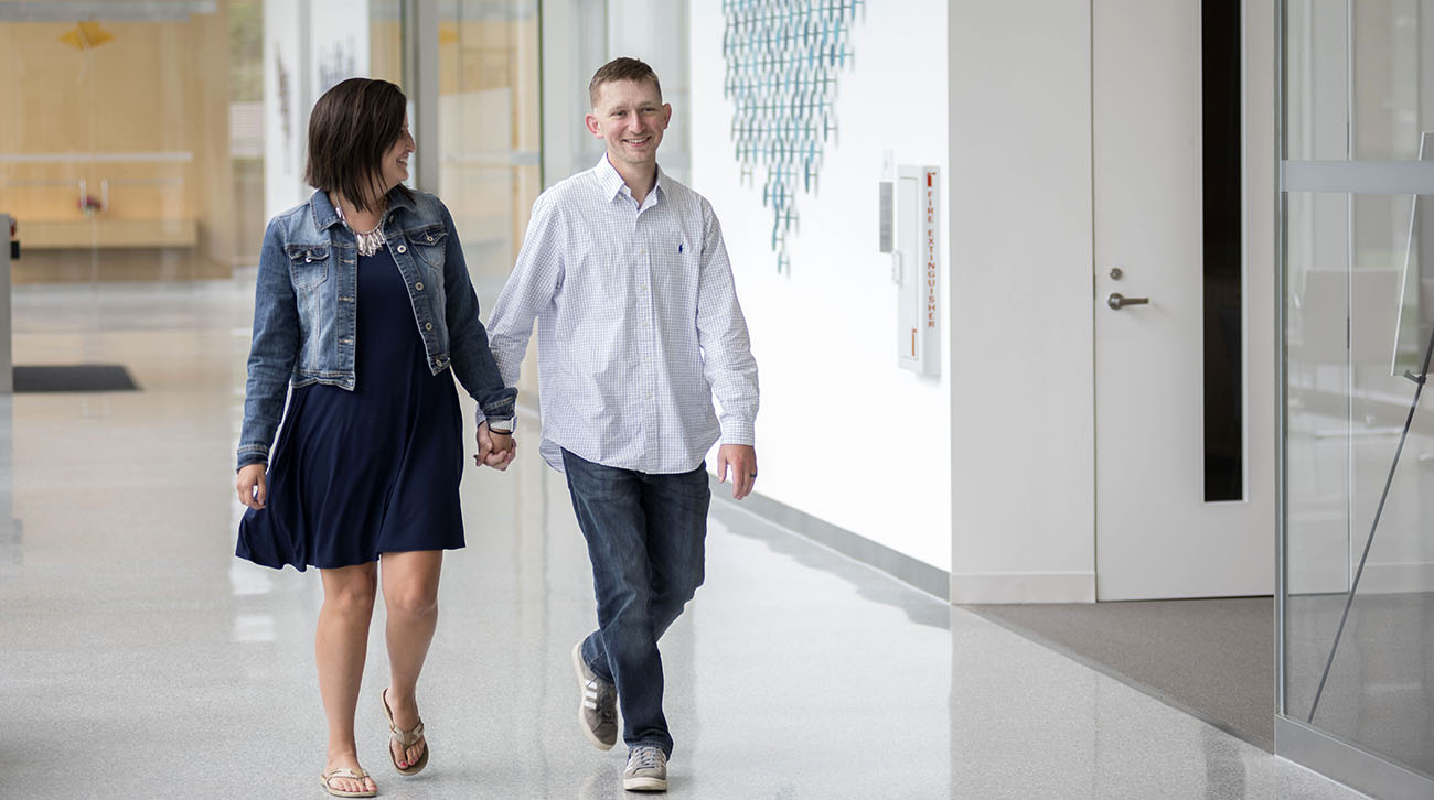 Justin is participating in an ongoing clinical trial at Cleveland Clinic to treat epithelioid hemangioendothelioma. (Courtesy: Cleveland Clinic)