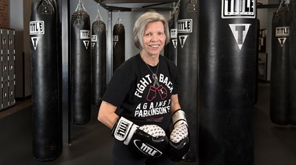 Mara Hornstrom fights back against Parkinson's disease.