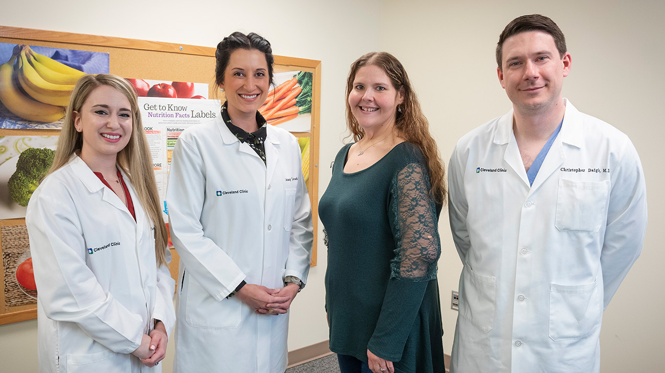 Stephanie Cagna and the Bariatric Surgery team.