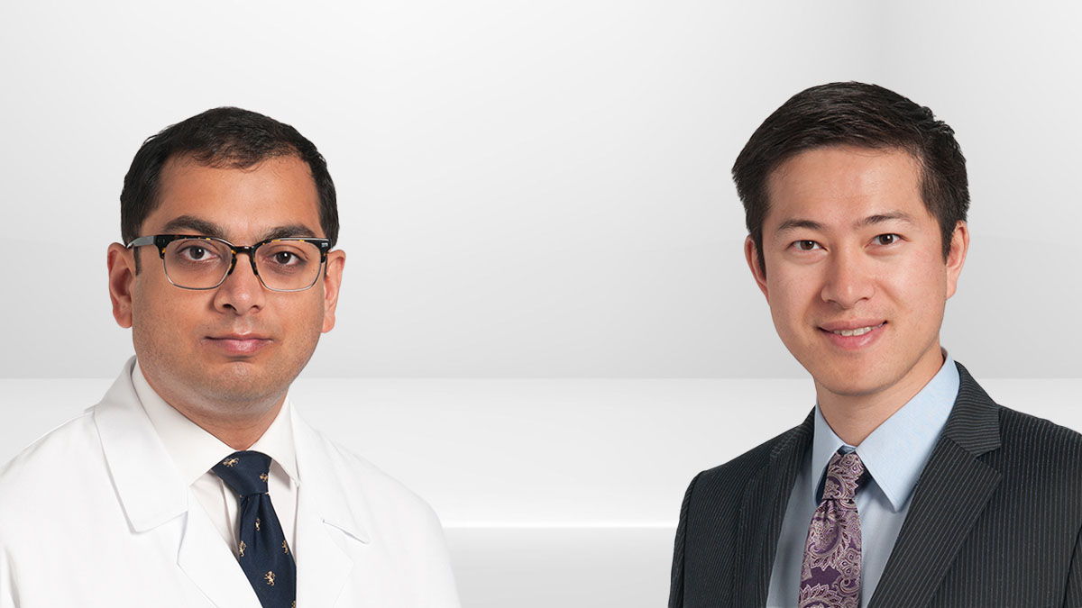 Pavan Bhat, MD, and Michael Tong, MD