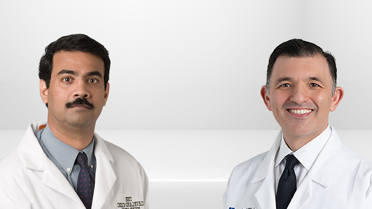 Venugopal Menon, MD, and Abdulla Damluji, MD