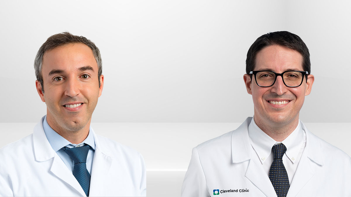 Pasquale Santangeli, MD, PhD, and Arwa Younis, MD | Cleveland Clinic