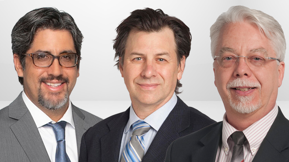 Dr. Eduardo Mireles, Dr. Dan Culver and Professor Rob Chatburn