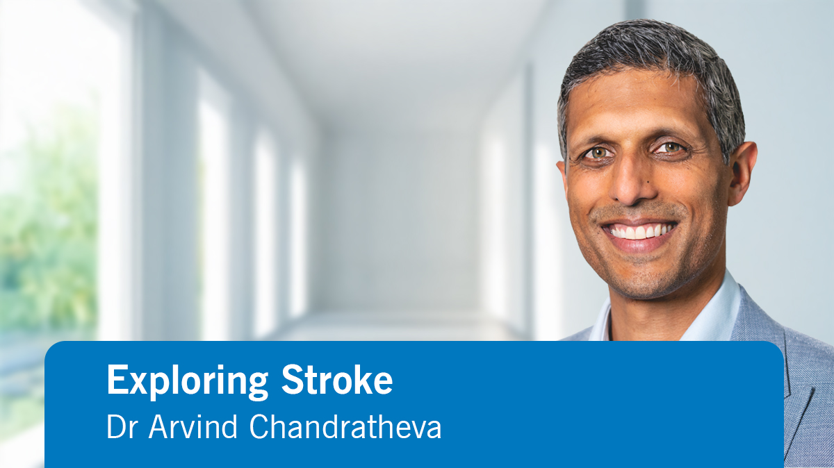 Dr Arvind Chandratheva, Neurologist and Stroke and Rehabilitation Physician at Cleveland Clinic London