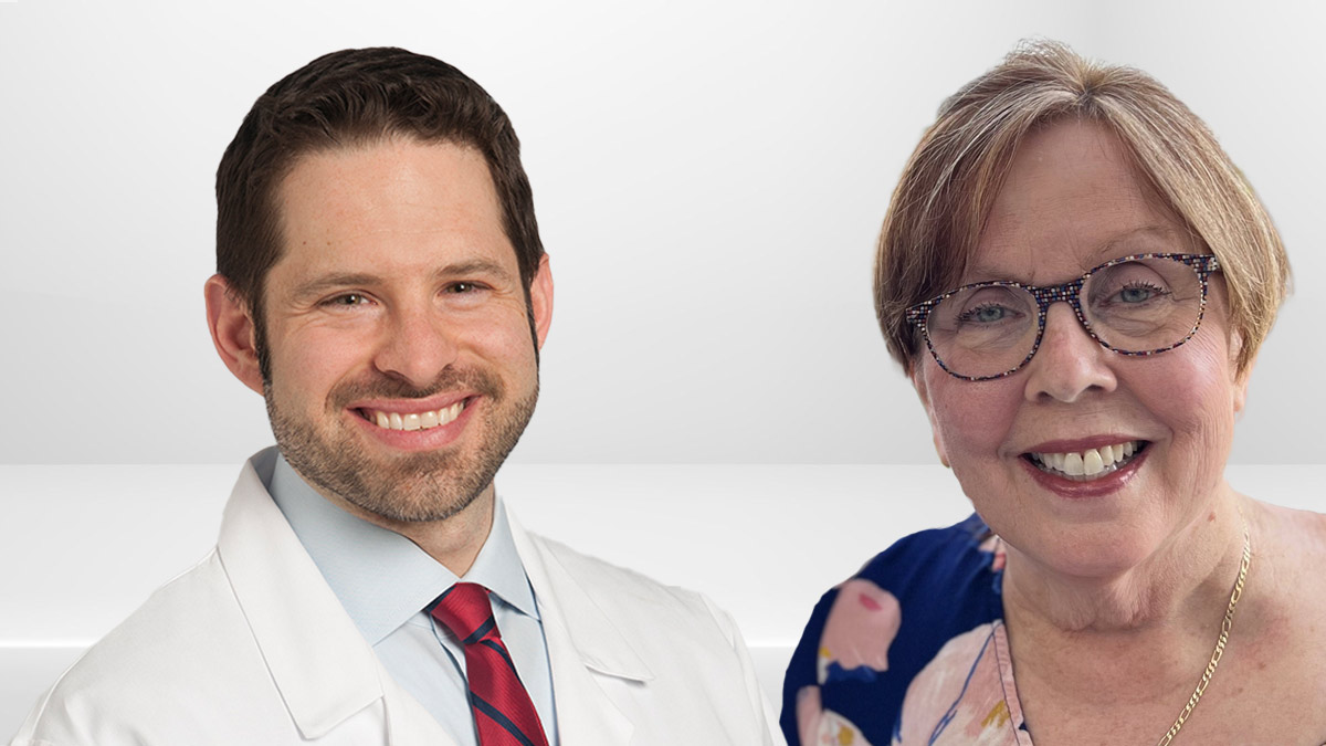 Host Paul Bryson, MD, MBA, Eileen Meehan