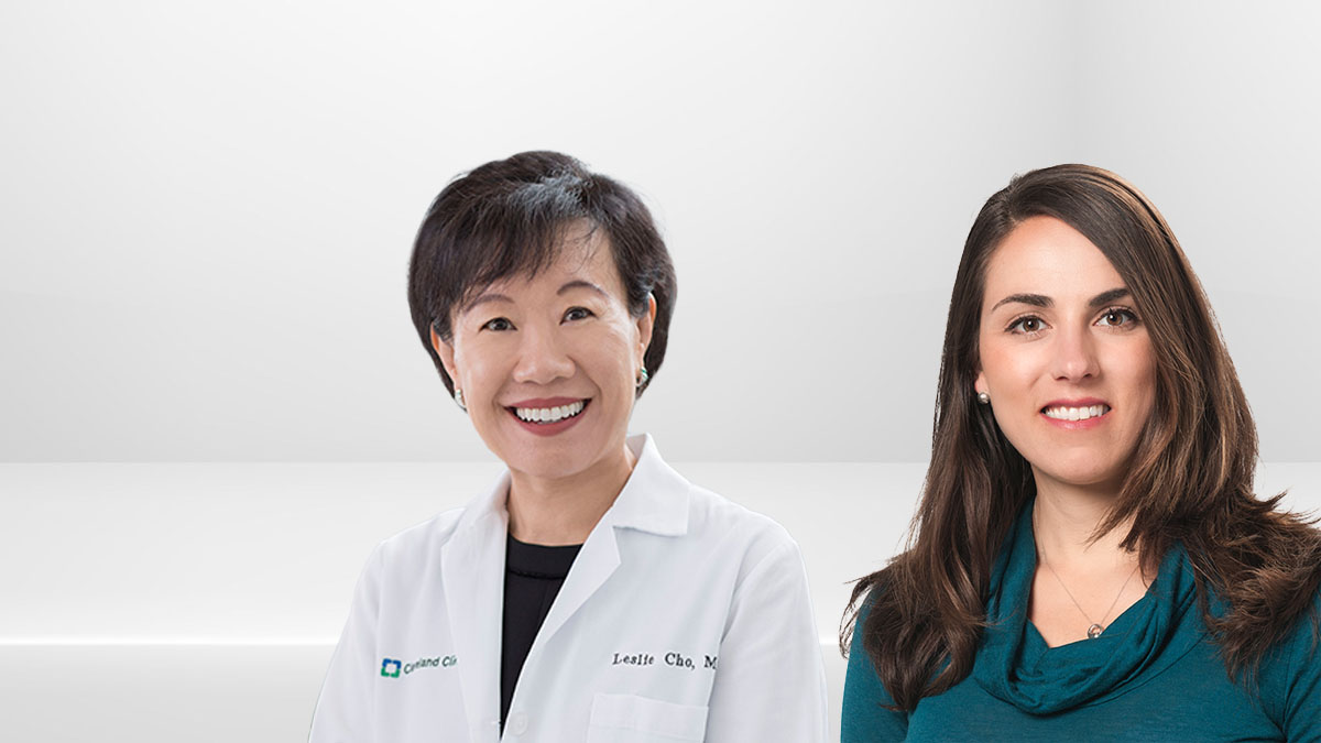 Experts Leslie Cho, MD, and Julia Zumpano, RDN, LD | Cleveland Clinic