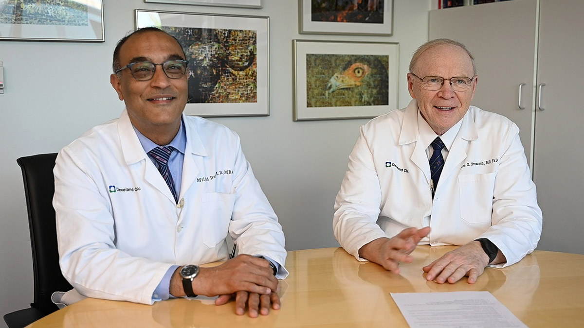 Milind Desai, MD, MBA and Lars Svensson, MD, PhD | Cleveland Clinic