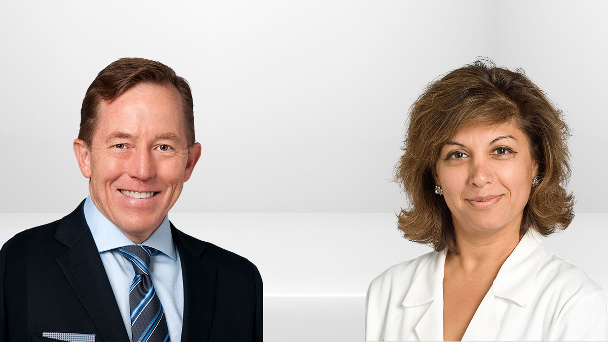 Kenneth McCurry, MD, and Marie Budev, DO, from Cleveland Clinic’s Lung and Heart-Lung Transplant Program