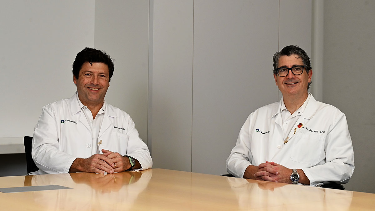 Eric Roselli, MD & Juan Pablo, MD