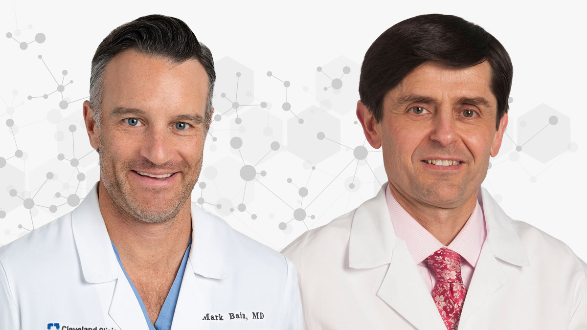 Dr. Mark Bain and Dr. Francois Bethoux
