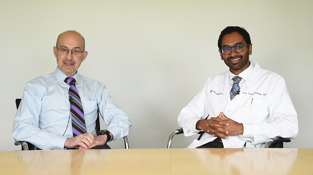 Steven Nissen, Amar Krishnaswamy, MD