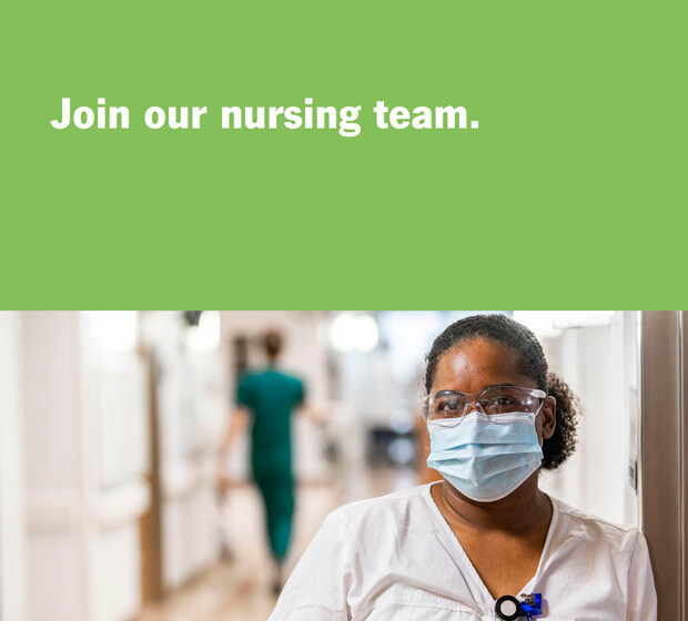 Join our nursing team.
